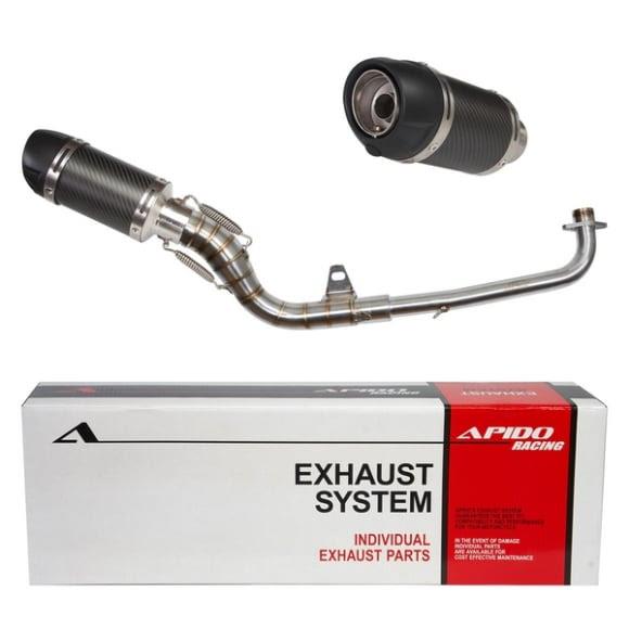 ΕΞΑΤΜΙΣΗ HIGH UP HONDA SUPRA 100 APIDO CARBON (002/1122)