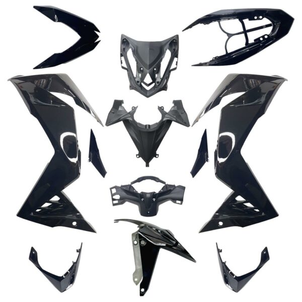 ΚΟΥΣΤΟΥΜΙ ΣΕΤ ΠΛΑΣΤΙΚΩΝ HONDA GTR 150 MSEK ΜΑΥΡΟ