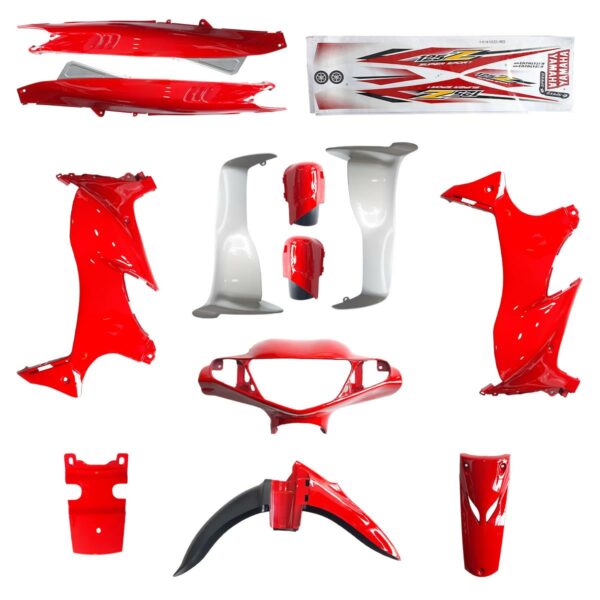 ΚΟΥΣΤΟΥΜΙ ΣΕΤ ΠΛΑΣΤΙΚΩΝ YAMAHA Z 125 MSEKI ΚΟΚΚΙΝΟ