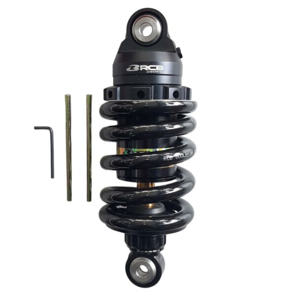 ΑΜΟΡΤΙΣΕΡ ΟΠΙΣΘΙΟ ΜΟΝΟΣΟΚ S2 LINE YAMAHA CRYPTON X 135 RACING BOY ΜΑΥΡΟ / ΧΡΥΣΟ