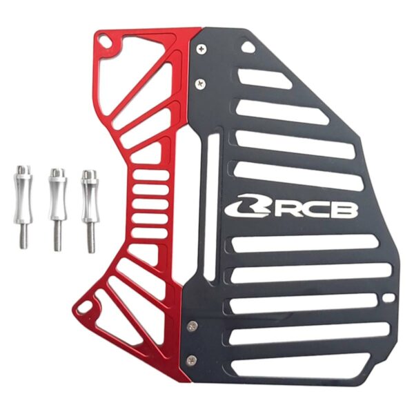 ΚΑΛΥΜΜΑ ΨΥΓΕΙΟΥ S-SERIES YAMAHA NMAX RACING BOY ΜΑΥΡΟ / ΚΟΚΚΙΝΟ