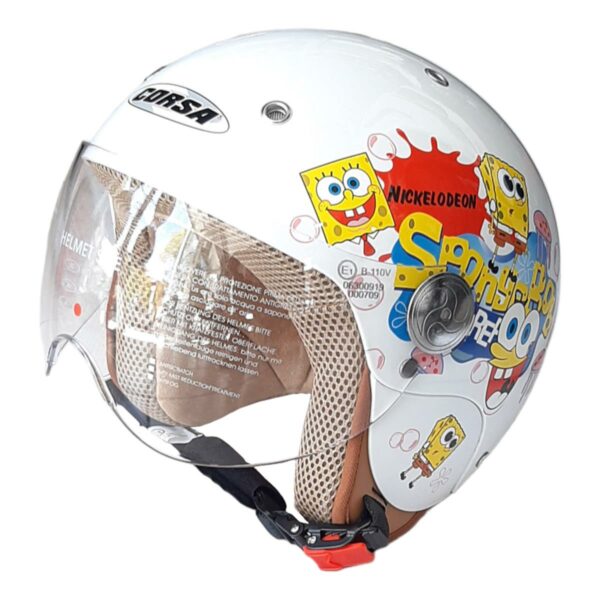 ΚΡΑΝΟΣ ΠΑΙΔΙΚΟ CORSA JET JUNIOR CX300 ΑΣΠΡΟ ΜΕ ΓΡΑΦΙΚΑ