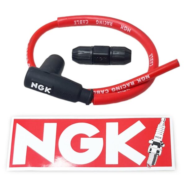 ΜΠΟΥΖΟΚΑΛΩΔΙΟ ΜΕ ΠΙΠΑ ΜΠΟΥΖΙΟΥ 90 ΜΟΙΡΩΝ RACING NGK ΜΑΥΡΗ