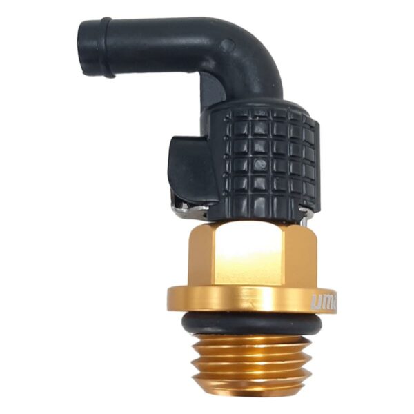 ΤΑΠΑ ΛΑΔΙΟΥ ΜΕ ΑΝΟΙΓΜΑ ΕΞΑΕΡΙΣΜΟΥ 90o YAMAHA / HONDA UMA RACING ΧΡΥΣΟ