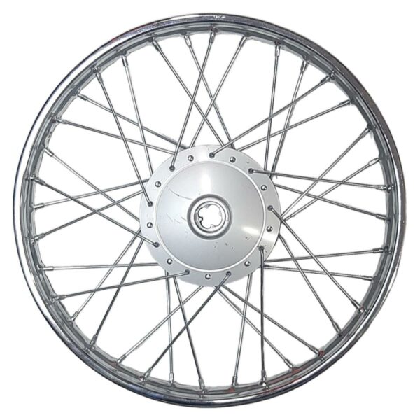 ΤΡΟΧΟΣ ΕΜΠΡΟΣΘΙΟΣ HONDA C50 / GLX ARAYA ΑΣΗΜΙ (ΧΩΡΙΣ ΡΟΥΛΕΜΑΝ)