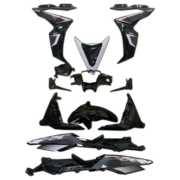 ΚΟΥΣΤΟΥΜΙ ΣΕΤ ΠΛΑΣΤΙΚΩΝ SYM VF 185 '19 RAPIDO ΛΕΥΚΟ