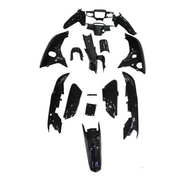 ΚΟΥΣΤΟΥΜΙ ΣΕΤ ΠΛΑΣΤΙΚΩΝ 16ΤΜΧ HONDA ASTREA GRAND STRONG ΜΑΥΡΟ