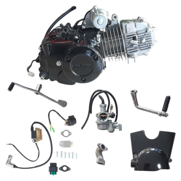 ΚΙΝΗΤΗΡΑΣ ΜΕ ΜΙΖΑ ΜΕΓΑΛΗ ΚΕΦΑΛΗ LIFAN 125CC ΜΑΥΡΑ ΚΑΠΑΚΙΑ