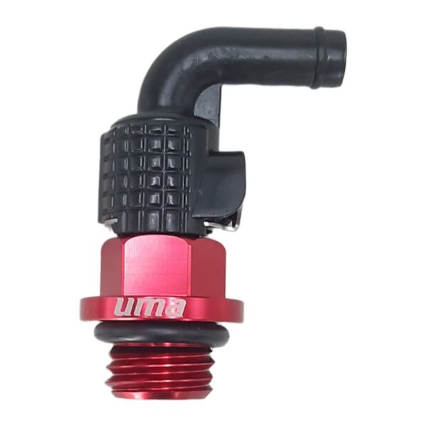 ΤΑΠΑ ΛΑΔΙΟΥ ΜΕ ΑΝΟΙΓΜΑ ΕΞΑΕΡΙΣΜΟΥ 90° YAMAHA / HONDA UMA RACING ΚΟΚΚΙΝΗ