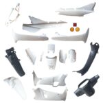 ΚΟΥΣΤΟΥΜΙ ΣΕΤ ΠΛΑΣΤΙΚΩΝ HONDA SUPRA 100 ΛΕΥΚΟ