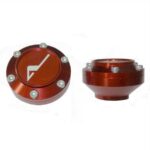 Προστατευτικά μανιτάρια μπροστινού τροχού APIDO RACING Κόκκινο