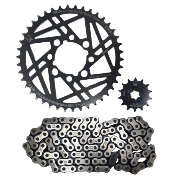 ΑΛΥΣΙΔΟΓΡΑΝΑΖΑ KAWASAKI KAZER ΧΡΥΣΗ ΕΝΙΣΧΥΜΕΝΗ ΑΛΥΣΙΔΑ 428H-108L 42Δ 14Δ RYNO