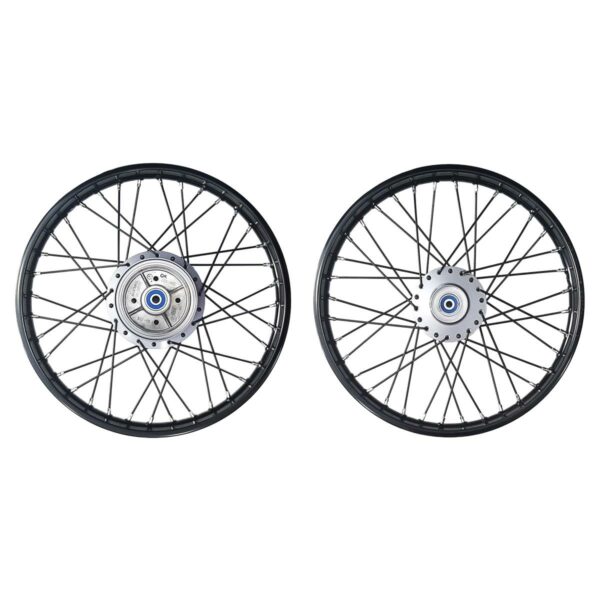 ΤΡΟΧΟΣ ΖΑΝΤΕΣ ΖΕΥΓΟΣ UNION ΜΑΥΡΟ ΣΤΕΦΑΝΙ/ΑΚΤΙΝΕΣ ΑΣΗΜΙ ΚΕΝΤΡΟ YAMAHA CRYPTON R 115