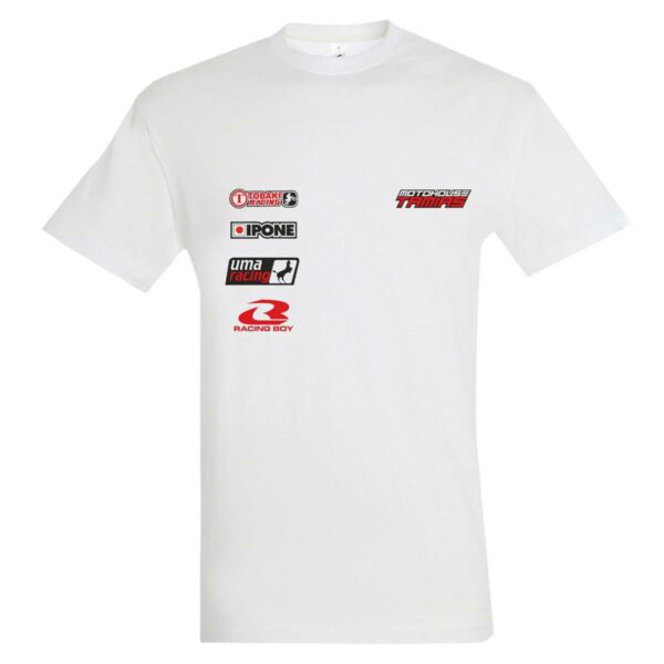 T-SHIRT MOTOHOUSETAMIAS ΛΕΥΚΟ