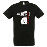 T-SHIRT MOTOHOUSETAMIAS ΜΕ ΜΗΧΑΝΑΚΙ HONDA INNOVA 125i ΜΑΥΡΗ