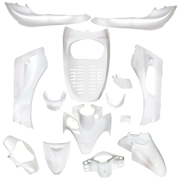 ΚΟΥΣΤΟΥΜΙ ΠΛΑΣΤΙΚΩΝ ΣΕΤ (14ΤΜΧ) HONDA SH 300i '07-'10 ΛΕΥΚΟ NKH
