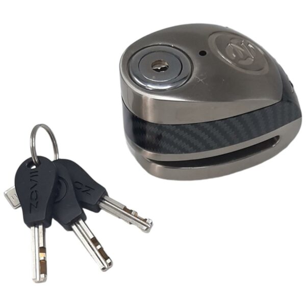 ΚΛΕΙΔΑΡΙΑ ΔΙΣΚΟΦΡΕΝΟΥ ΜΕ ΣΥΝΑΓΕΡΜΟ 10ΜΜ ZD10 ZOVI ΑΣΗΜΙ / CARBON