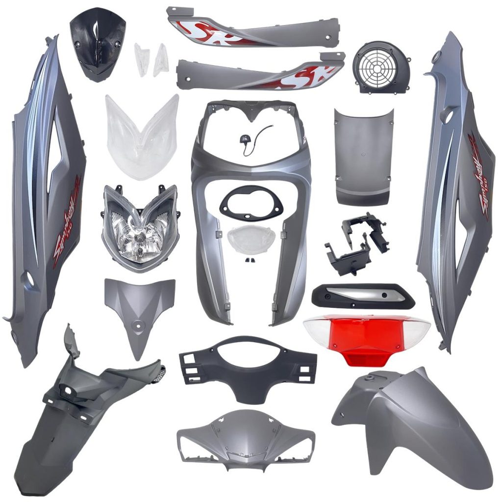 ΚΟΥΣΤΟΥΜΙ ΣΕΤ ΠΛΑΣΤΙΚΩΝ SYM SYMPHONY SR125 E4 (25TMX) ΓΚΡΙ