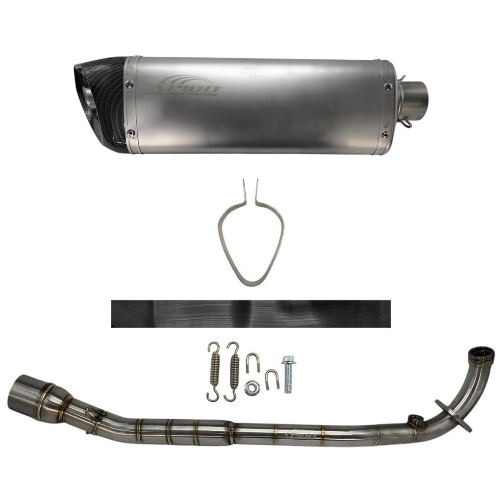 ΕΞΑΤΜΙΣΗ DAYTONA VELOS / SPRINTER 125 NEW GEN APIDO (021/1255) ΑΣΗΜΙ ΤΕΛΙΚΟ