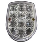 ΦΑΝΑΡΙ ΟΠΙΣΘΙΟ ΣΤΟΠ LED ΜΕ ΦΛΑΣ HONDA C50 ΔΙΑΦΑΝΟ