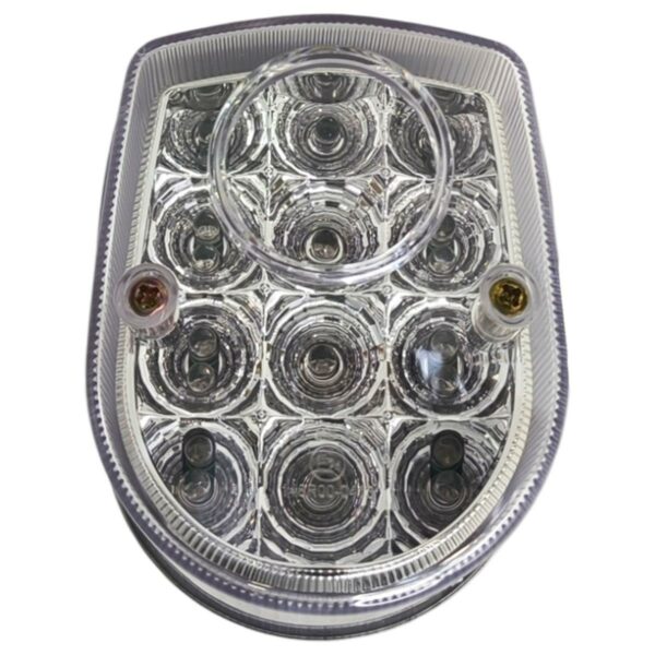 ΦΑΝΑΡΙ ΟΠΙΣΘΙΟ ΣΤΟΠ LED ΜΕ ΦΛΑΣ HONDA C50 ΔΙΑΦΑΝΟ