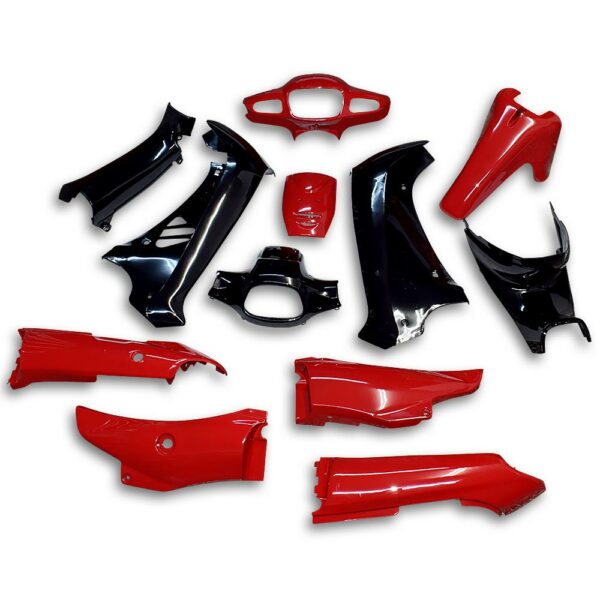 ΚΟΥΣΤΟΥΜΙ MODENAS KRISS II 115 ΜΑΥΡΟ-ΚΟΚΚΙΝΟ HLD