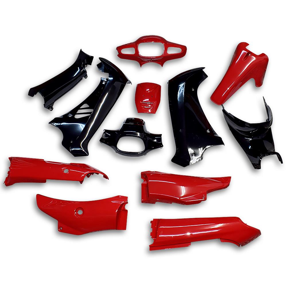 ΚΟΥΣΤΟΥΜΙ MODENAS KRISS II 115 ΜΑΥΡΟ-ΚΟΚΚΙΝΟ HLD