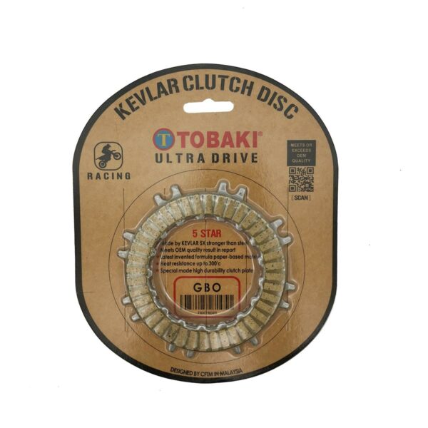 ΔΙΣΚΟΙ ΣΥΜΠΛΕΚΤΗ RACING KEVLAR HONDA C50 TOBAKI