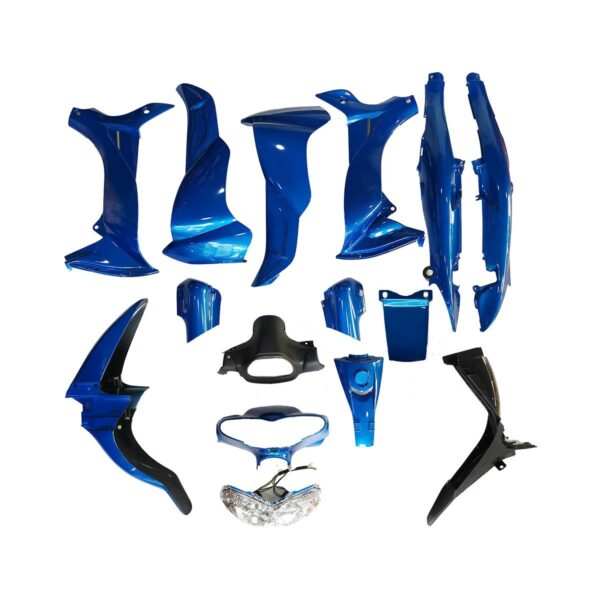 ΚΟΥΣΤΟΥΜΙ ΣΕΤ ΠΛΑΣΤΙΚΑ YAMAHA CRYPTON R 115 ΜΠΛΕ+ΦΑΝΑΡΙ 15ΤΜΧ STRONG