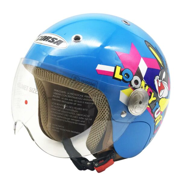 ΚΡΑΝΟΣ ΠΑΙΔΙΚΟ CORSA JET JUNIOR CX300 ΜΠΛΕ ΜΕ ΓΡΑΦΙΚΑ