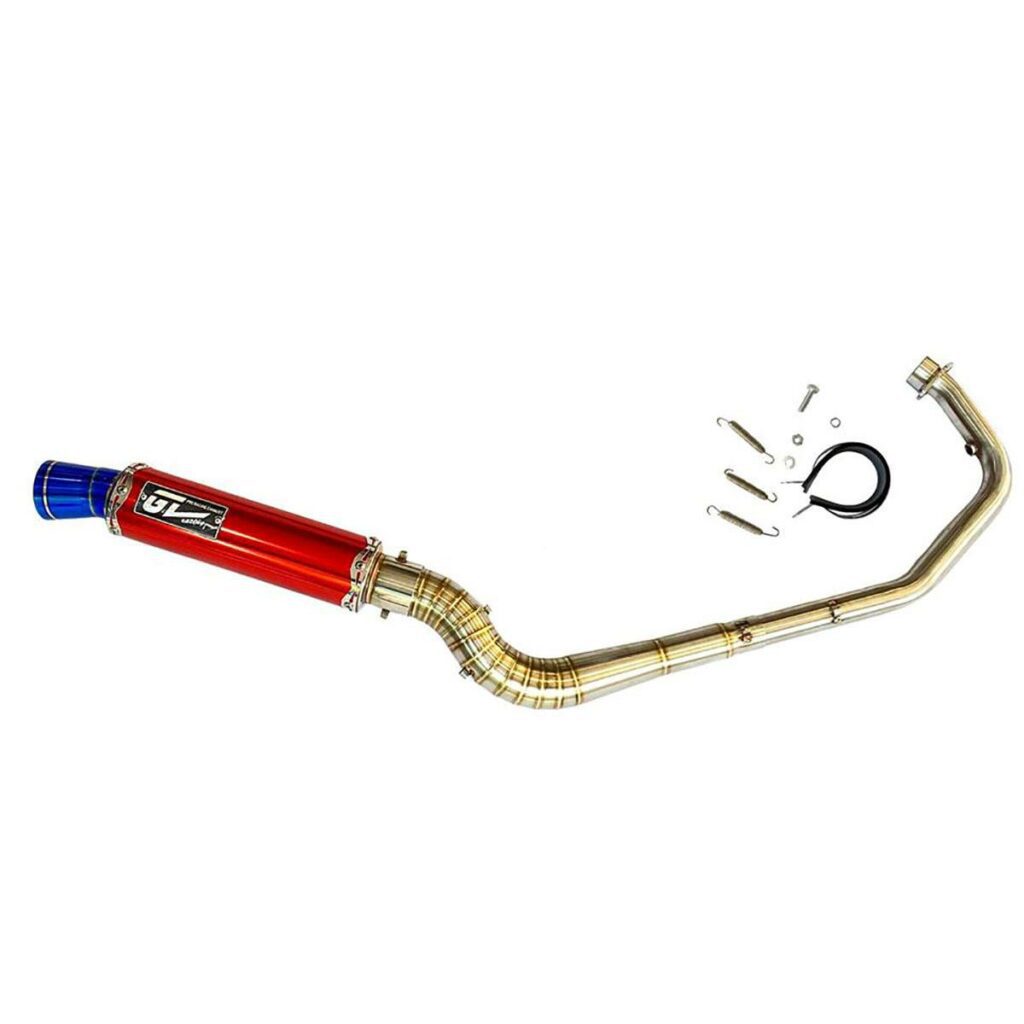 ΕΞΑΤΜΙΣΗ TURBO Z DRAG EXH. PIPE 32mm HIGH UP HONDA GTR 150 GL ΚΟΚΚΙΝΗ