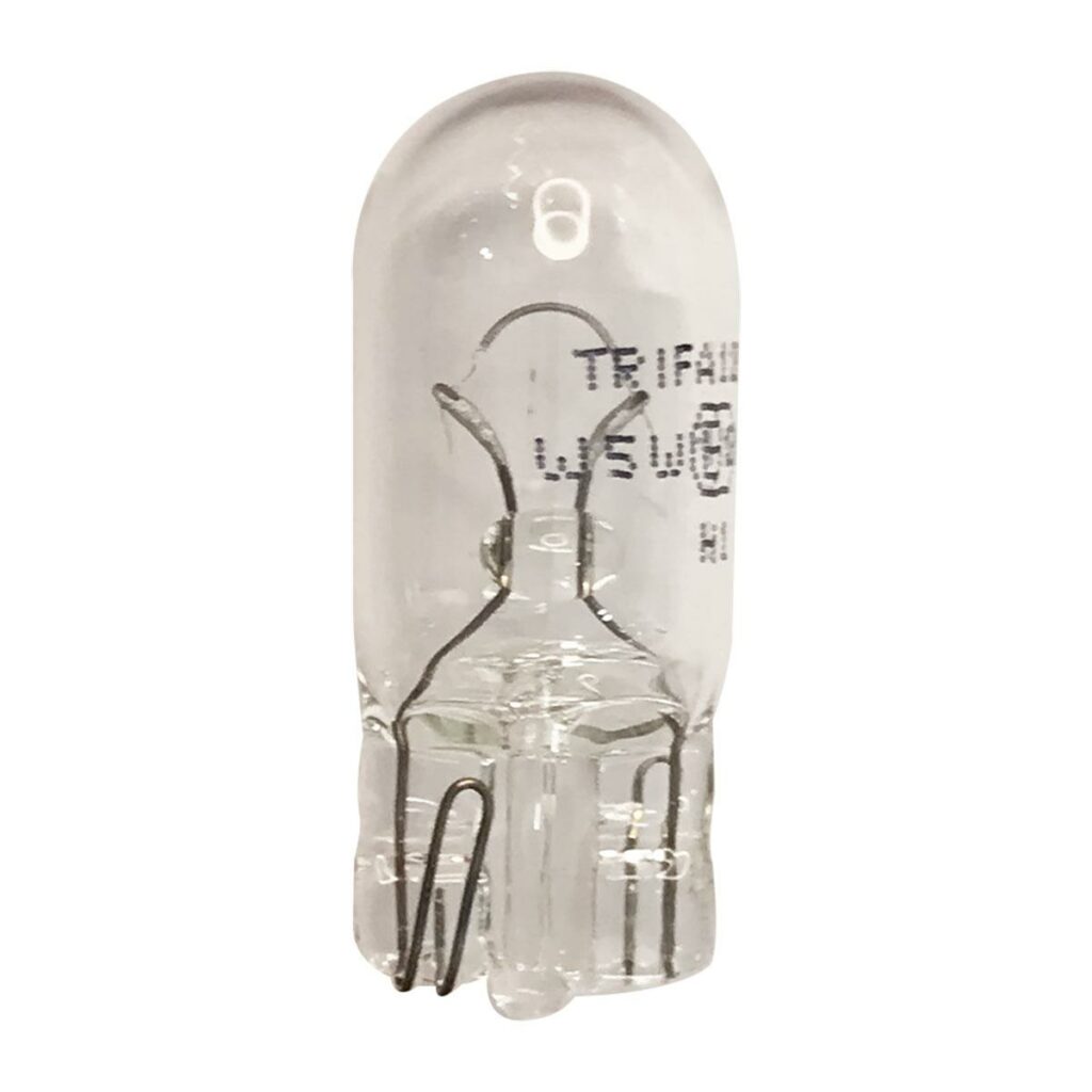 ΛΑΜΠΑ 12 5 W5W ΑΚΑΛΥΚΗ W2 1X9,5D TRIFA