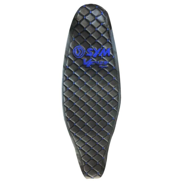 ΚΑΛΥΜΜΑ ΣΕΛΑΣ ΜΑΥΡΟ ΜΠΑΚΛΑΒΩΤΟ ΜΕ ΜΠΛΕ ΡΑΦΗ SYM VF 125