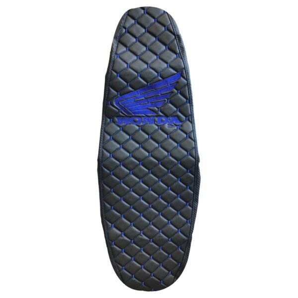 ΚΑΛΥΜΜΑ ΣΕΛΑΣ ΜΑΥΡΟ ΜΠΑΚΛΑΒΩΤΟ ΜΕ ΜΠΛΕ ΡΑΦΗ HONDA