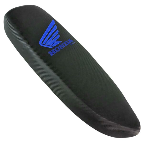 ΣΕΛΑ ΛΕΠΤΗ CARBON ΜΕ ΜΠΛΕ ΛΟΓΟΤΥΠΟ ΡΑΦΤΟ HONDA GLX RACING