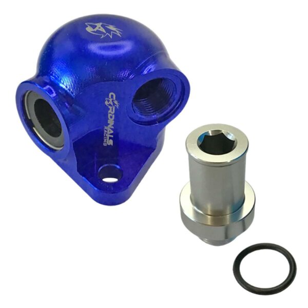 ΘΕΡΜΟΣΤΑΤΗΣ 2 ΣΕ 1 YAMAHA CRYPTON X135 CARDINALS RACING CNC ΜΠΛΕ