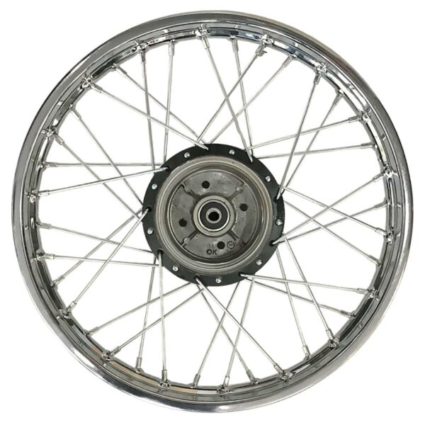 ΤΡΟΧΟΣ ΖΑΝΤΑ ΟΠΙΣΘΙΟΣ ΚΟΜΠΛΕ YAMAHA CRYPTON R105/F1ZR ASPIRA ΜΑΥΡΟΣ