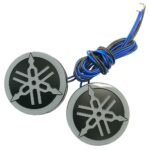 ΑΥΤΟΚΟΛΛΗΤΟ ΕΜΒΛΗΜΑ LED (2TMX) YAMAHA HYPER-X ΜΠΛΕ