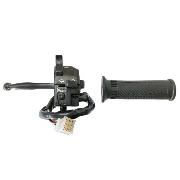 ΣΚΡΙΠ ΑΡΙΣΤΕΡΟ ΜΕ ΜΑΝΕΤΑ ΚΑΙ ΧΕΙΡΟΛΑΒΗ HONDA MONKEY / ΜΕΤΑΤΡΟΠΗ GLX/C50 ΣΥΜΠΛΕΚΤΗ ΜΑΥΡΟ