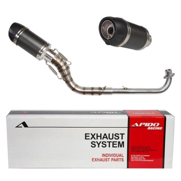 ΕΞΑΤΜΙΣΗ HIGH UP HONDA INNOVA 125 APIDO CARBON (003/1122)