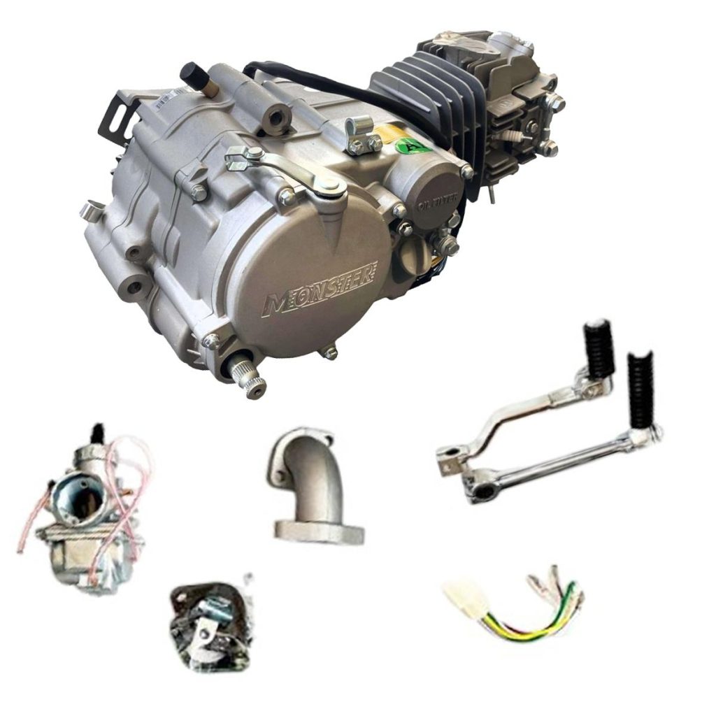 ΚΙΝΗΤΗΡΑΣ ΜΟΤΕΡ MONSTER 150cc ΚΕΦΑΛΗ CDI ΜΕ ΣΥΜΠΛΕΚΤΗ ΣΤΟ ΧΕΡΙ