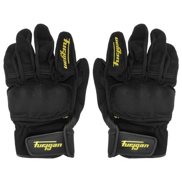 ΓΑΝΤΙΑ ΜΕ ΕΝΙΣΧΥΣΗ ΚΑΙ ΚΟΚΚΑΛΟ (Μ) FURYGAN ΜΑΥΡΟ ΚΙΤΡΙΝΟ