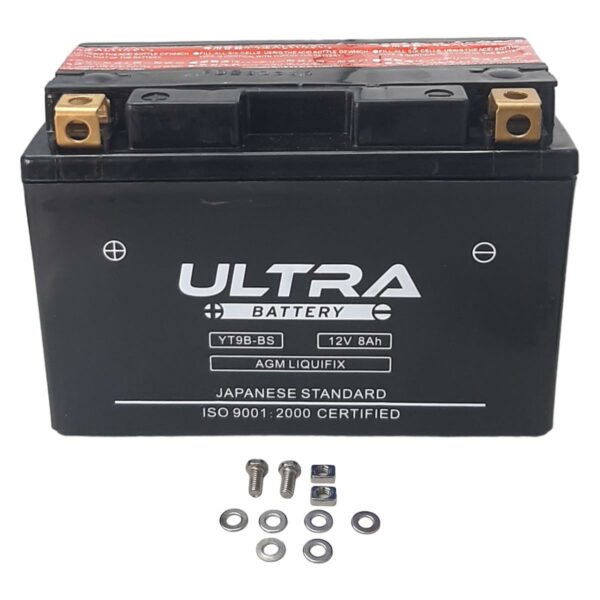 ΜΠΑΤΑΡΙΑ YT9B ΜΕ ΞΕΧΩΡΙΣΤΑ ΥΓΡΑ ULTRA BS