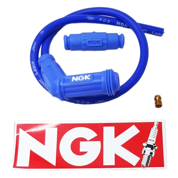 ΜΠΟΥΖΟΚΑΛΩΔΙΟ ΜΕ ΠΙΠΑ ΜΠΟΥΖΙΟΥ 120 ΜΟΙΡΩΝ RACING NGK ΜΠΛΕ