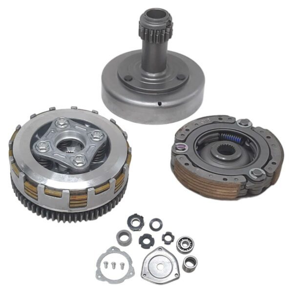 ΚΑΜΠΑΝΑ ΦΥΓΟΚΕΝΤΡΙΚΟΥ ΚΟΜΠΛΕ (4 ΔΙΣΚΟΙ) ΜΕ ΕΛΑΤΗΡΙΑ HONDA WAVE 110i TOKAHI