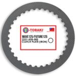 ΔΙΣΚΟΣ ΣΥΜΠΛΕΚΤΗ RACING ΜΕΤΑΛΛΙΚΟΣ HONDA INNOVA 125 / SUPRA X 125 TOBAKI