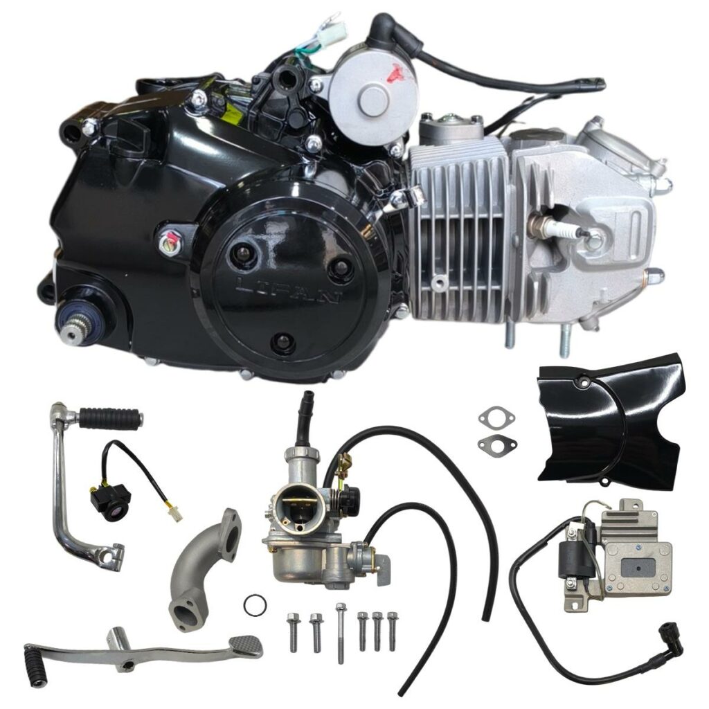 ΚΙΝΗΤΗΡΑΣ ΜΟΤΕΡ ΜΕ ΜΑΥΡΑ ΚΑΠΑΚΙΑ HONDA INNOVA 125CC