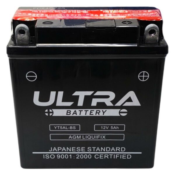 ΜΠΑΤΑΡΙΑ YB5L-B-BS (YT5AL-BS) ΚΛΕΙΣΤΟΥ ΤΥΠΟΥ ΜΕ ΞΕΧΩΡΙΣΤΑ ΥΓΡΑ ULTRA