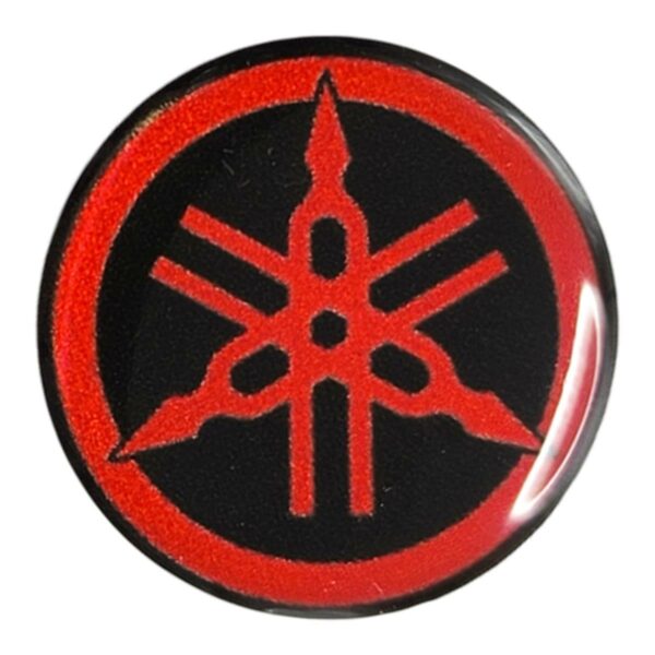 ΑΥΤΟΚΟΛΛΗΤΟ ΕΜΒΛΗΜΑ ΜΙΚΡΟ YAMAHA ΚΟΚΚΙΝΟ