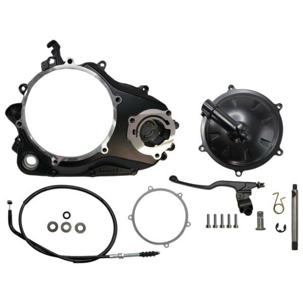 ΣΥΣΤΗΜΑ ΣΥΜΠΛΕΚΤΗ ΜΕ ΑΠΟΣΠΩΜΕΝΟ ΚΑΠΑΚΙ YAMAHA CRYPTON X 135 KING DRAG ΜΑΥΡΟ